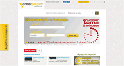 Desktop Screenshot of amerpages.com